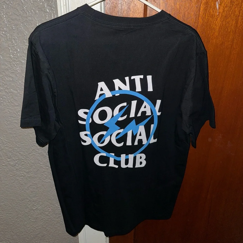 Men’s Anti Social Social Club X Fragment T-shirt Size XL - Picture 1 of 3